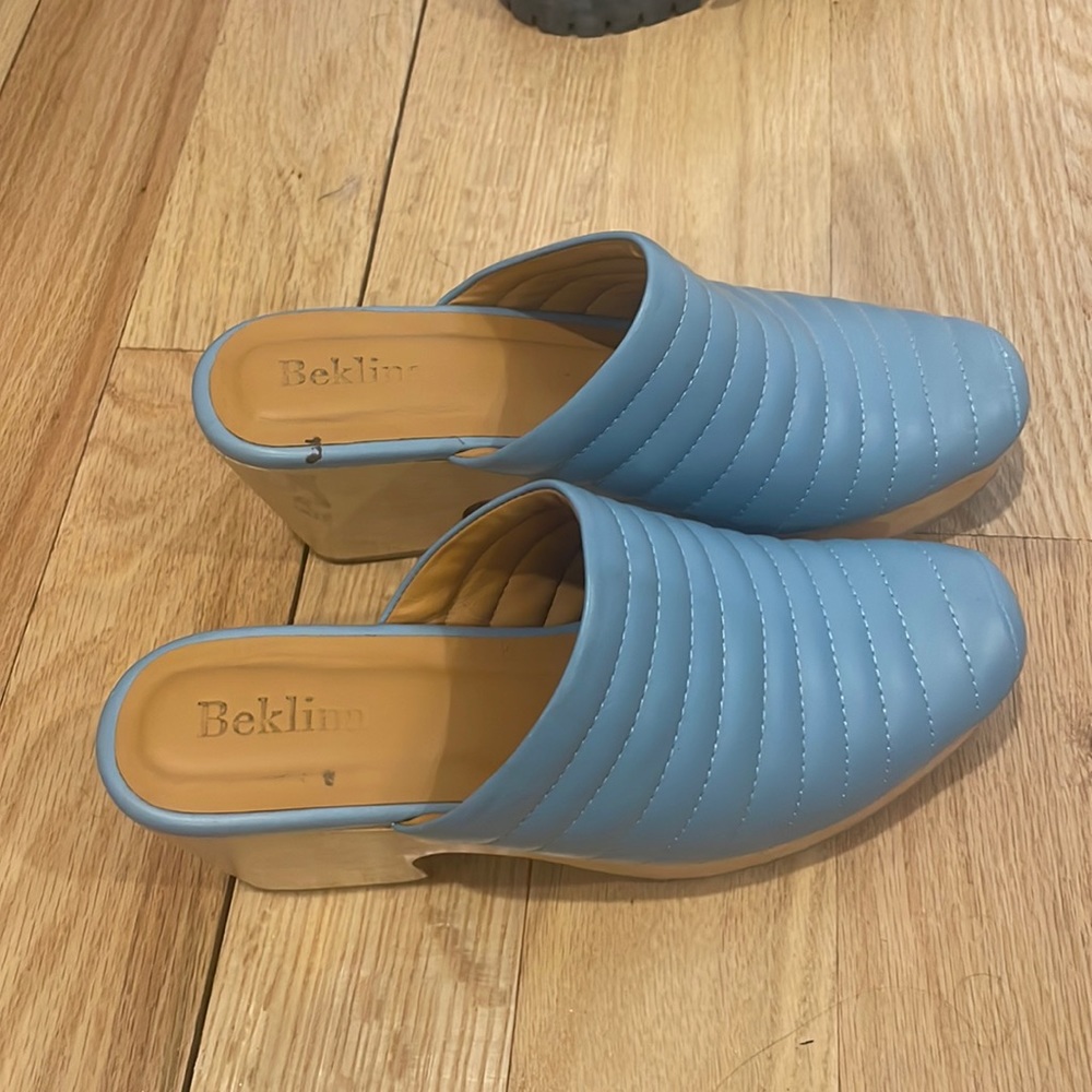 Beklina ribbed clog